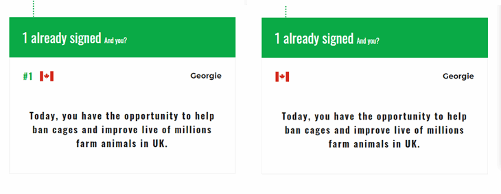 Social Proof Rollcall