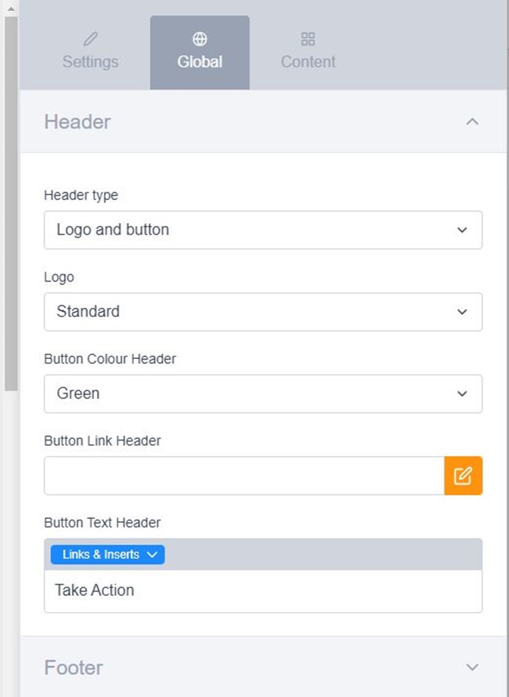 Engaging Networks Global Tab
