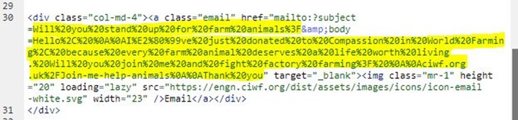 Email Share Code