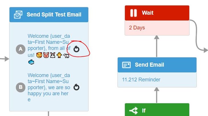 Engaging Networks Test Email Icon